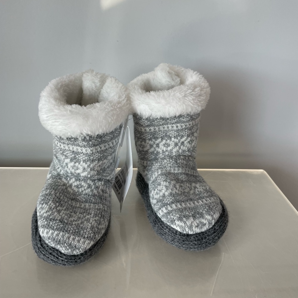 Infant slipper boots